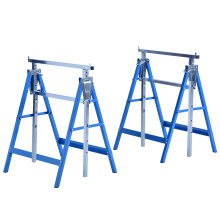 Caballetes Telescópicos Azul 68 x 58 x 130 cm
