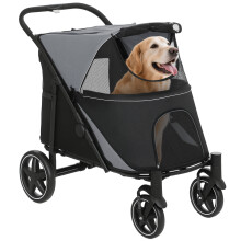 Carrito para Mascota Gris 112 x 67 x 100 cm