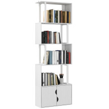 Librería Blanco 60 x 23.8 x 179.2 cm