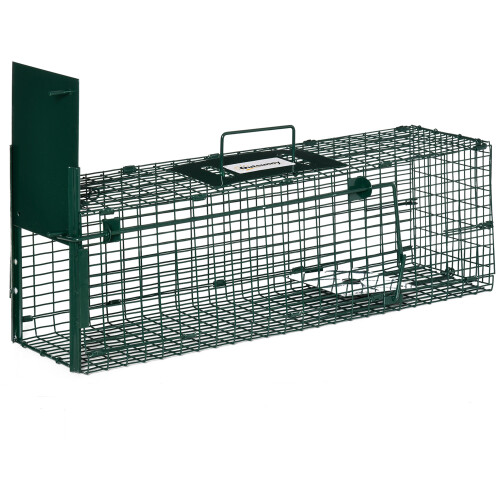 Outsunny Trampa para Animale Verde 60 x 18 x 20 cm