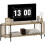 Homcom Mueble para TV Marrón 124 x 43.5 x 41 cm 1