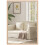 Homcom Espejo de Pared Marrón 50 x 2 x 70 cm 1