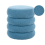 Beliani Pouffe SUMPTER Boucle Blue 1
