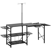 Armario de Camping Negro 173 x 52 x 174 cm