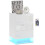 Homcom Mesita de Noche Blanco 40 x 35 x 60 cm 1