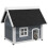 PawHut Casa para Gato Bicolor 77 x 57.5 x 68 cm 1