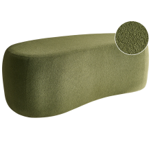 Pouffe BAYARD Boucle Green
