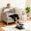 SPORTNOW Under Desk Elliptical Machine for Home, Seated Pedal Exerciser 1