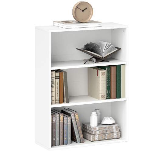 Homcom Librería Blanco 60 x 24 x 80 cm