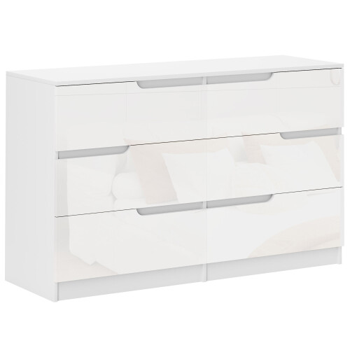 Homcom Cómoda Blanco 120 x 40 x 75 cm
