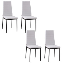 Sillas de Comedor Blanco 41 x 50 x 97 cm