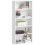 Homcom Librería Blanco 60 x 24 x 133.5 cm 1
