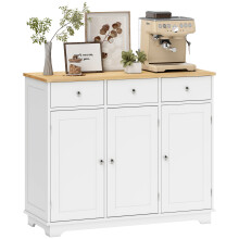 Aparador de Cocina Blanco 101 x 40 x 85 cm