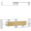 Homcom Mueble de Televisión Bicolor 153.6 x 25 x 42 cm 1