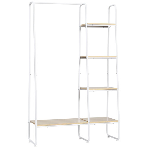 Homcom Perchero de Ropa Bicolor 101 x 39 x 160 cm