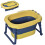 Homcom Bañera para Bebé Bicolor 75.3 x 55.4 x 43 cm 1