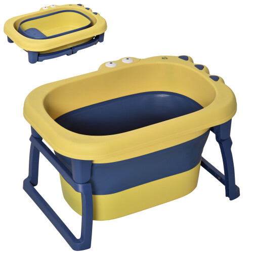 Homcom Bañera para Bebé Bicolor 75.3 x 55.4 x 43 cm