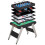 Homcom Mesa de Multijuego Negro 120 x 88 x 79 cm 1