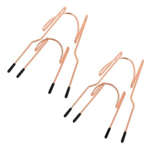 4-Pack of Embroidery Machine Sock Retainers, Including 2 Adult Sizes and 2 Small Sizes.