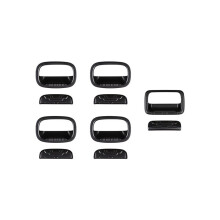 Matte Door Handle Cover Trim Door DecoratioN Sticker Auto Accessories for Jimny Nomade 2025 2026
