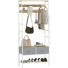 Perchero Zapatero Marrón 80 x 30 x 180.5 cm