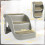 PawHut Escalera para Perro Gris 49 x 38 x 38 cm 3