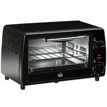 Horno Eléctrico Sobremesa Negro 36.5 x 26 x 22 cm