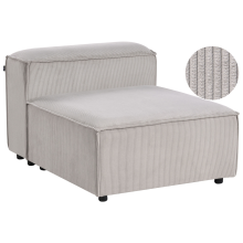 1-Seat Section ARDAL Corduroy Taupe