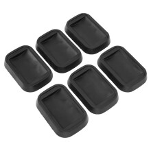 6 Pack Furniture Wheel Stopper for Hardwood Floors,Non-Slip Caster Cups for Stability