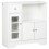 Homcom Aparador de Cocina Blanco 80 x 30 x 82 cm 1
