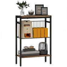 Mesa Auxiliar Gris 43 x 18 x 62.5 cm