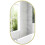 Homcom Espejo de Baño Amarillo 40 x 70 x 3 cm 1