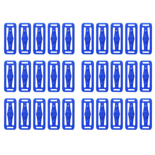 30 Pcs Racetrack Connectors for  Mold-Designed  Joiners Track Connectors