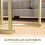 Homcom Mesas Auxiliare Amarillo 50 x 50 x 50.5 cm 8