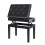 Homcom Banco de Piano Negro 54.5 x 33 x 58 cm 1