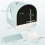 PawHut Arenero para Gato Verde 43 x 44 x 47 cm 6