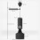 Homcom Saco de Boxeo Negro 88 x 48 x 205 cm 3