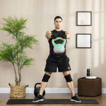 Kettlebell verde 27 x 17 x 31 cm