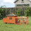 PawHut Gallinero Naranja 196 x 76 x 97 cm 7