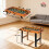 Homcom Mesa de Futbolín Multicolor 84,5 x 40 x 61,2 cm 6