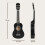 Homcom Ukelele 21 Pulgada Negro 53 x 17.5 x 6.2 cm 6