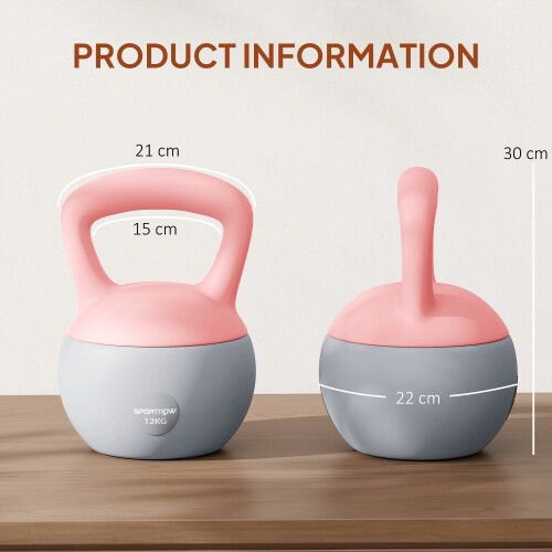 Kettlebell Multicolor 21 x 21 x 30 cm
