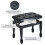 Homcom Banco de Piano Negro 64 x 35 x 55 cm 8