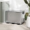 Homcom Cubo de Basura Gris 49.6 x 34.5 x 38.6 cm 5