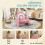 Sillón Infantil Rosa 45 x 41 x 52 cm 4