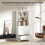 Homcom Estantería para Libro Blanco 79 x 39.5 x 182.2 cm 8