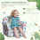 Homcom Sillón Infantil Multicolor 50 x 39 x 44 cm 5