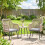 Outsunny Sillas de Jardín Gris 65 x 54 x 80 cm 6