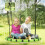 Columpio Infantil Negro 100 x 100 x 180 cm 5