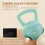 Kettlebell Verde 21 x 21 x 30 cm 4